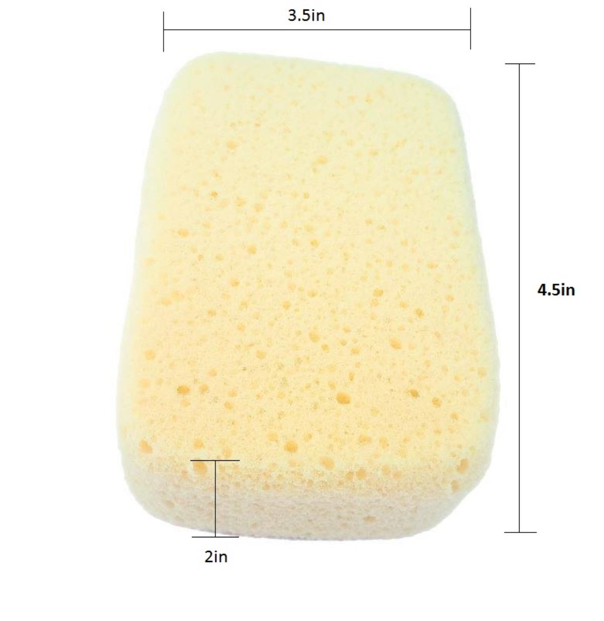 Sponge Old Sponge Wash Dish Washing Sponge Absorbent Yellow